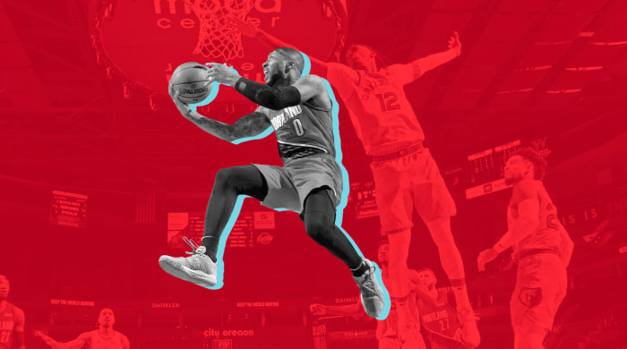 Portland Trail Blazers point guard Damian Lillard